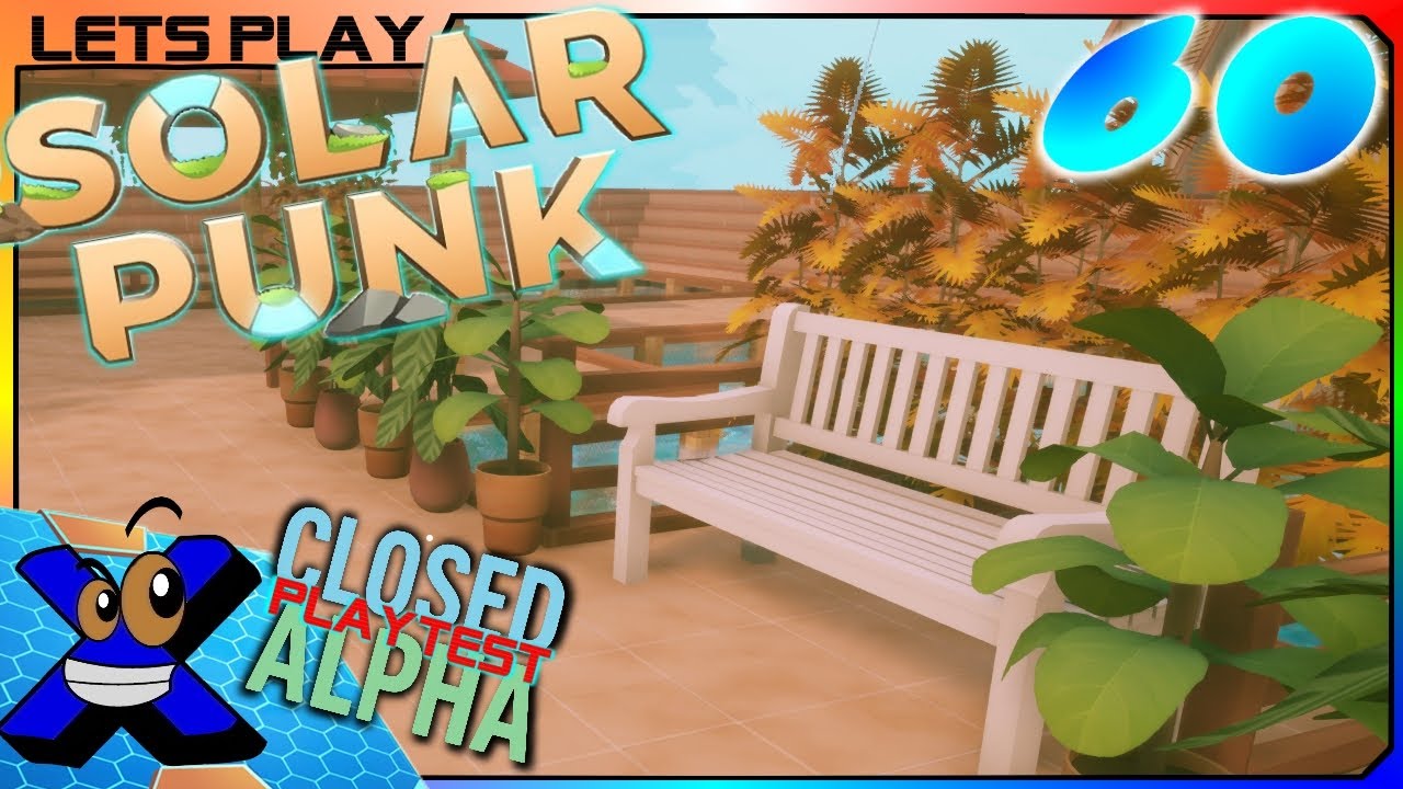 GEMÜTLICHKEIT 🪑 Parkbänke gesetzt! Der Garten lädt zum Entspannen ein🌞#60 Solarpunk Closed Alpha