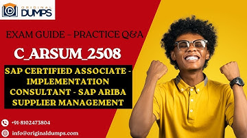 “Master C_ARSUM_2508: Practice Questions + Certification Essentials”