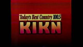 1997 KIKN 100.5 FM "Today's Best Country" Sioux Falls Local TV Commercial