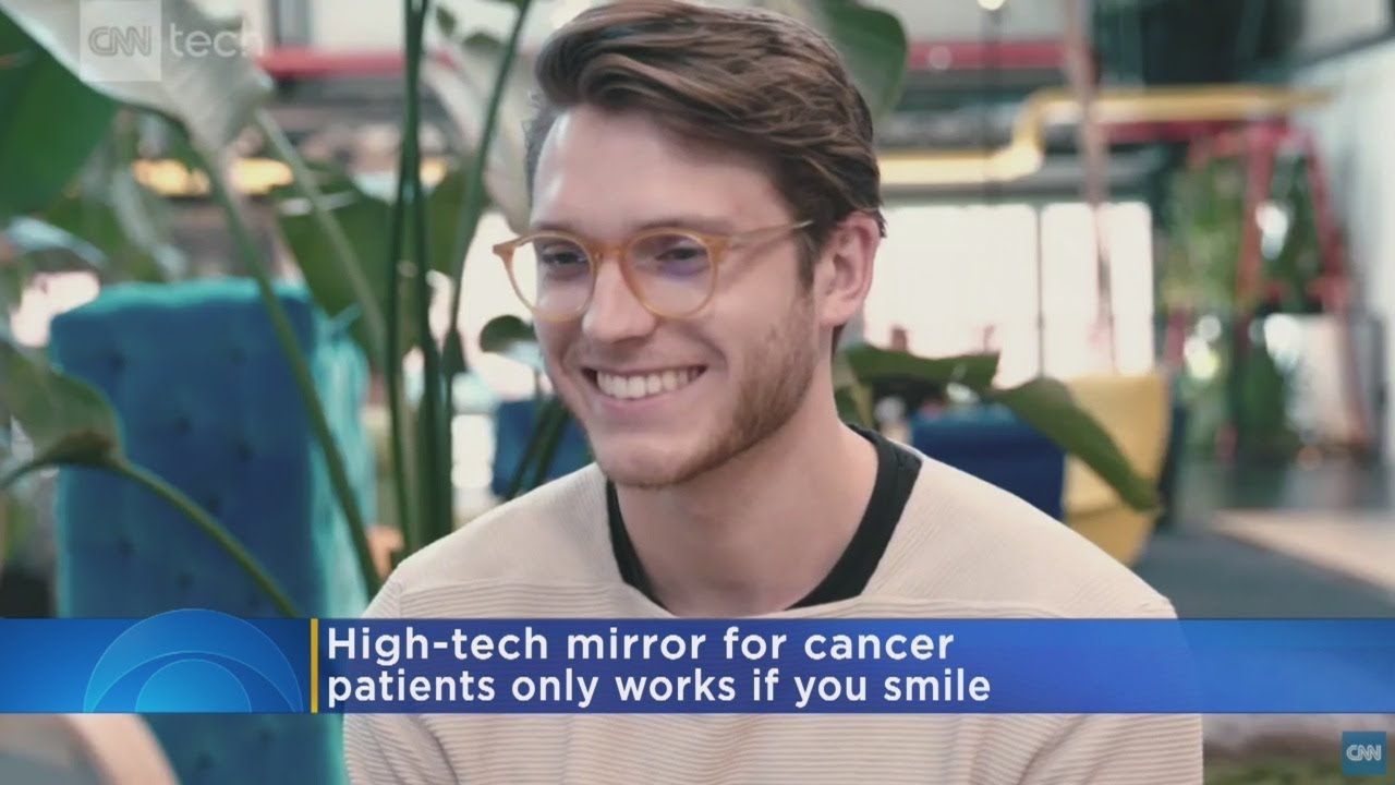 Man Invents Mirror That Says, In Effect, 'You Should Smile'