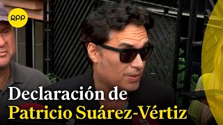 Thumbnail for Patricio Suárez-Vértiz declara tras el fallecimiento de su hermano