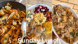 Cook with me Sunday lunch| Sunday Kos| seven colours #sevencolours