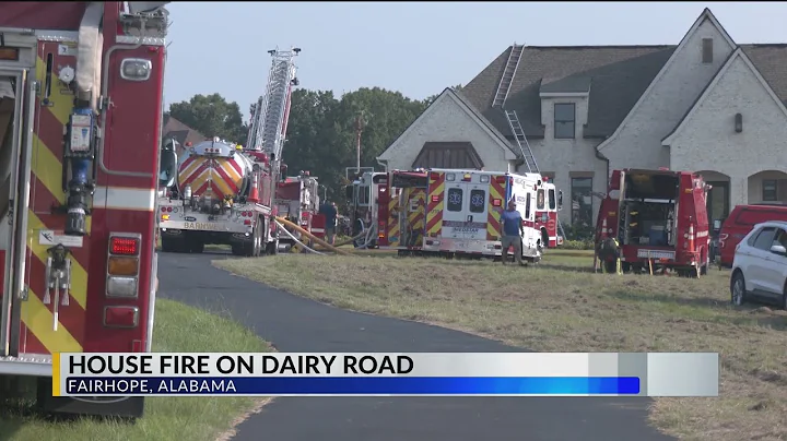 Seven fire departments arrive to put out Fairhope house fire