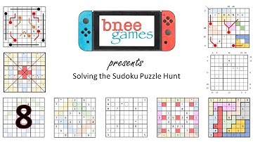 Solving the Sudoku Puzzle Hunt - Part 8