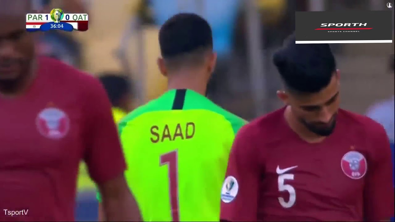 [Higlight]Qatarr 2-2  -Paraguay copa2019 