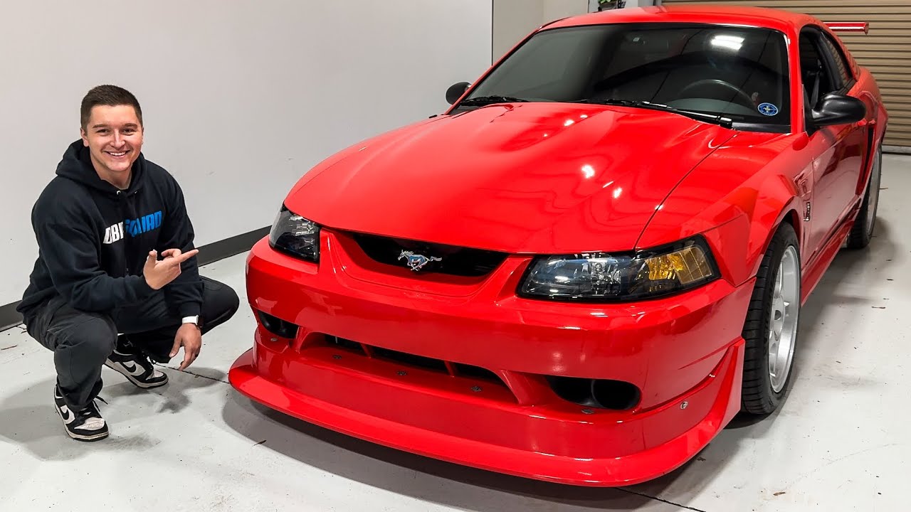 Driving the RAREST NewEdge Mustang in the World!! - YouTube