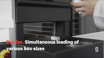 Pharmacy automation robot EvoTec – how to load multi packs