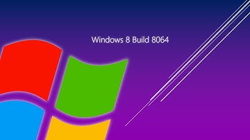 Taking a look at Windows 8 Build 8064