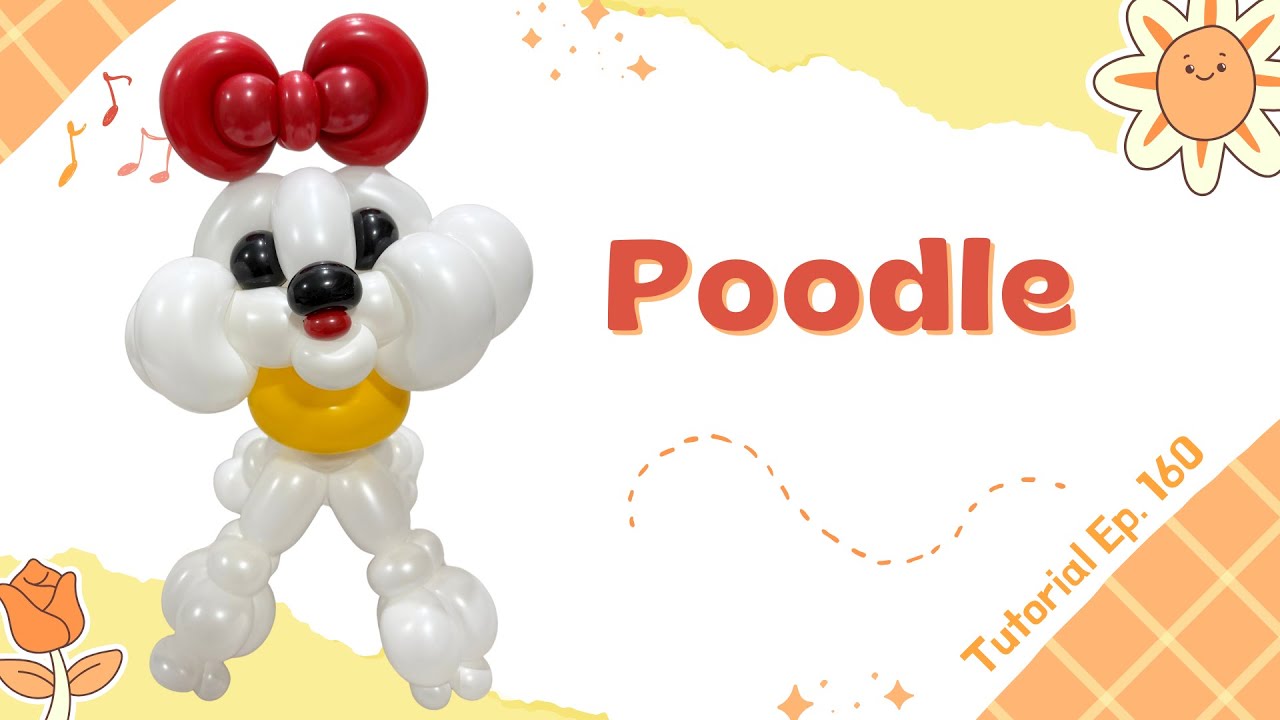 🐩 How to make a Poodle | Dog Design | Step-by-step Tutorial - YouTube