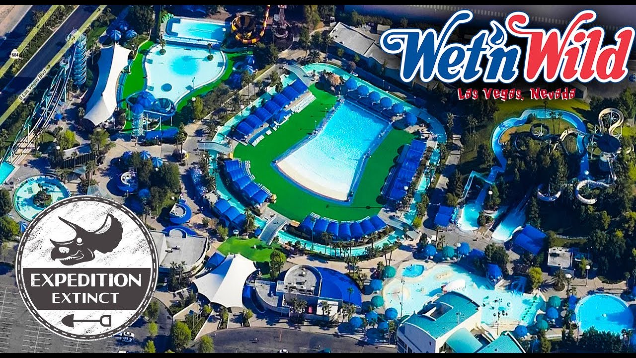 abandoned Wet N Wild waterpark in Las Vegas