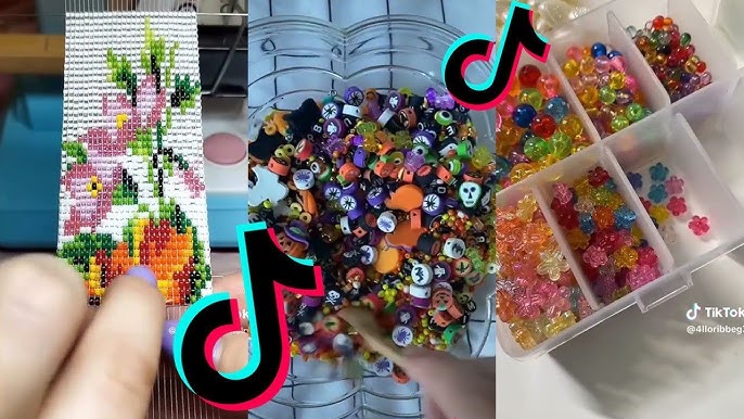 📿 Clay Bead Bracelet Making 💰 Small Business TikTok Compilation