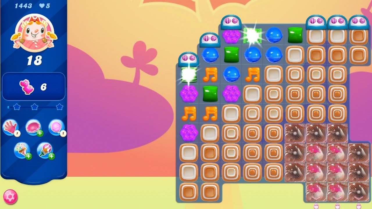 Candy Crush Saga Level 1443