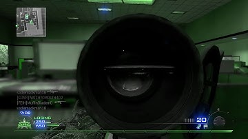 MW2 || Barrett .50cal Nuke || Get a Nuke with every gun #21 || 2018 [HD]