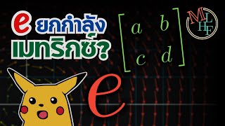 อะไรคือ e ยกกำลัง matrix? | เล่าเมทริกซ์ #2 | Matrix Exponentiation Explained