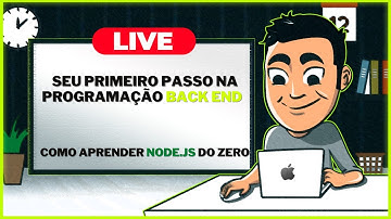 Curso de NODE para Iniciantes | Seu primeiro passo na programação Back-end  | LIVE #32