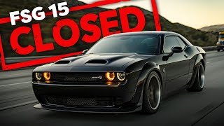 The FSG15 Last Call Challenger Hellcat Widebody IS CLOSED