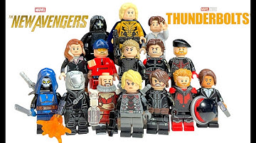 LEGO Thunderbolts / New Avengers All Main Characters & How To Build Them!