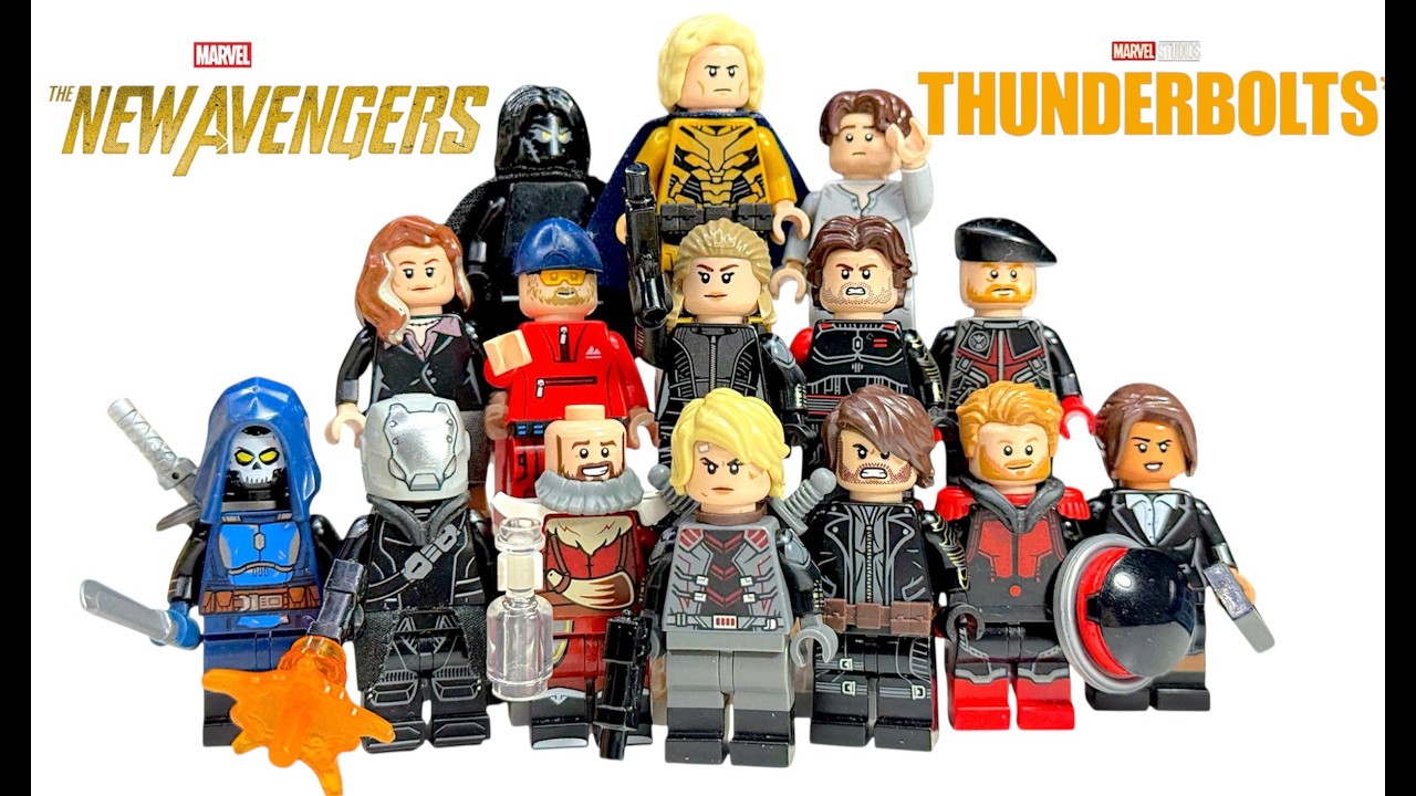 LEGO Thunderbolts New Avengers All Main Characters How To Build lego-thunderbolts-new-avengers-all-main-characters-how-to-build
