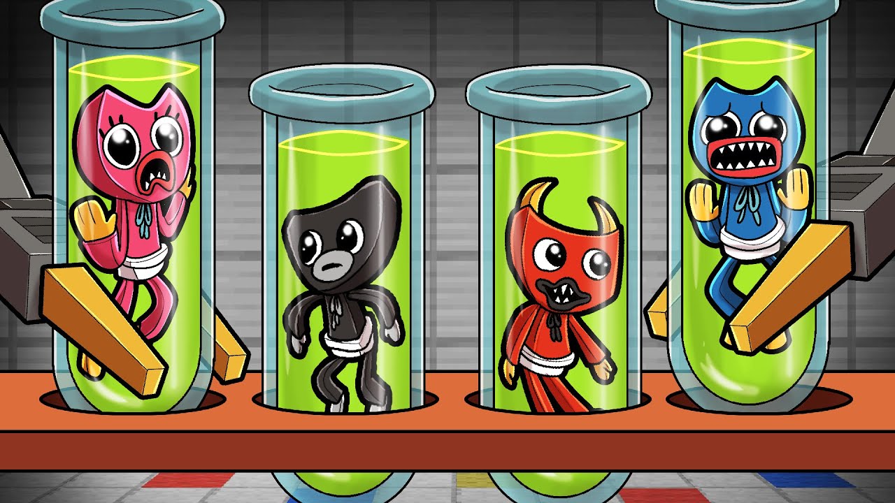 Secret Baby HUGGY WUGGY Experiments! (Minecraft)