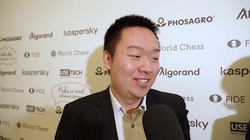 Jerusalem Grand Prix 2019 Semi-finals. Game 2. Interview with Wei Yi and David Navara