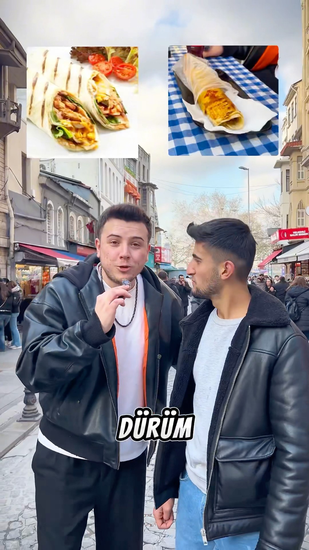 Semih Varol | BALIK DÜRÜM MÜ? HAMBURGER Mİ? - Eminönü Balıkçısı | #semihvarol #shorts #işbirliği