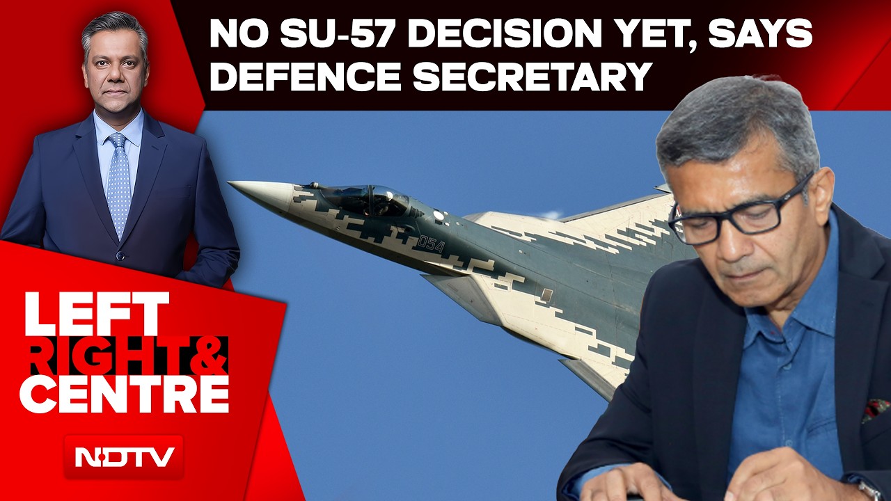 No Su-57 Decision Yet, Says Defence Secretary. India Leans On AI Networks To Bridge Stealth Gaps