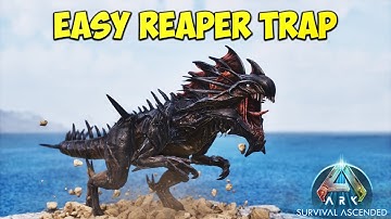 Hoe je een PERFECTE Reaper-val bouwt in ARK Survival Ascended