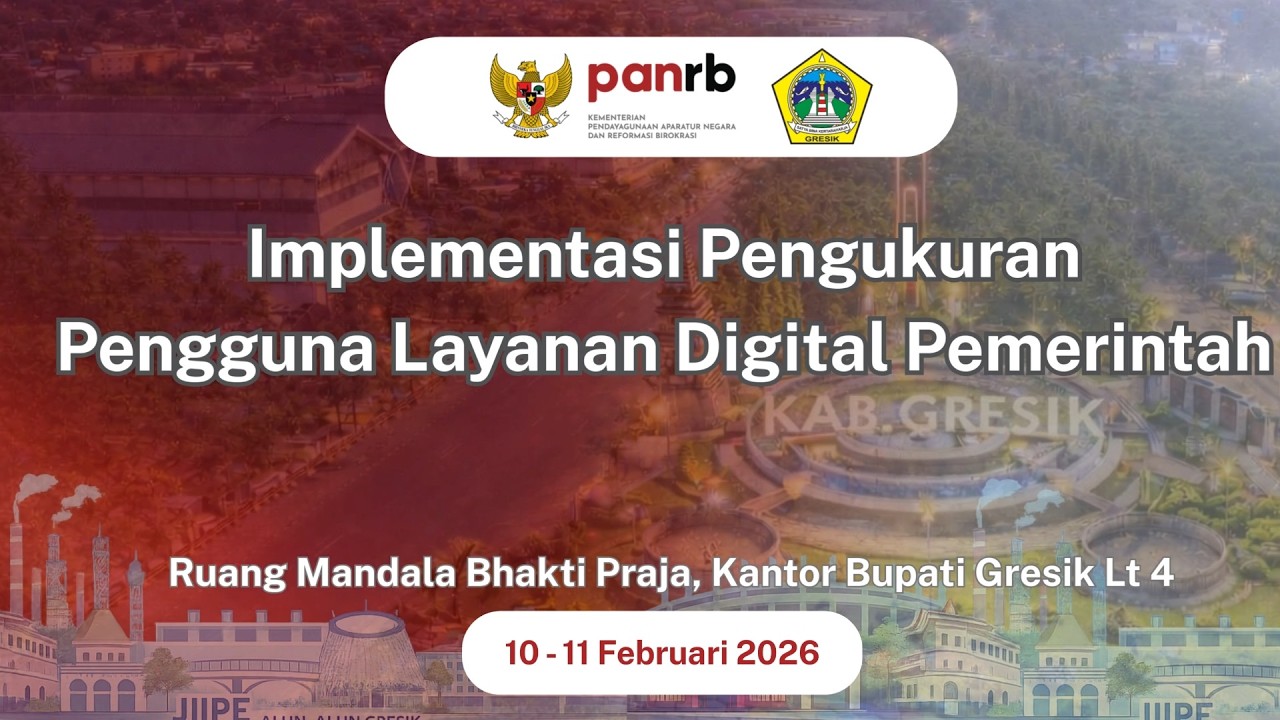 🔴LIVE : IMPLEMENTASI PENGUKURAN PENGGUNA LAYANAN DIGITAL PEMERINTAH