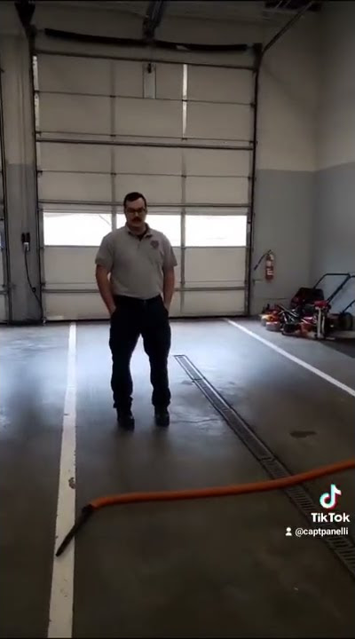 A clean firehouse is a happy firehouse with Captain Panelli and Firefighter Janwhiskey