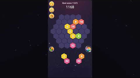 2048 Hex Puzzle
