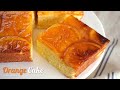 상큼하고 촉촉한 🍊 '오렌지 스퀘어 케이크' 만들기: Orange cake, Upside down cake｜siZning