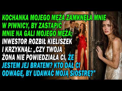 Sekretarka Zamknęła Mnie W Piwnicy I Zastąpiła Na Gali.inwestor:„jestem Jej Bratem!”.wszyscy Zamarli