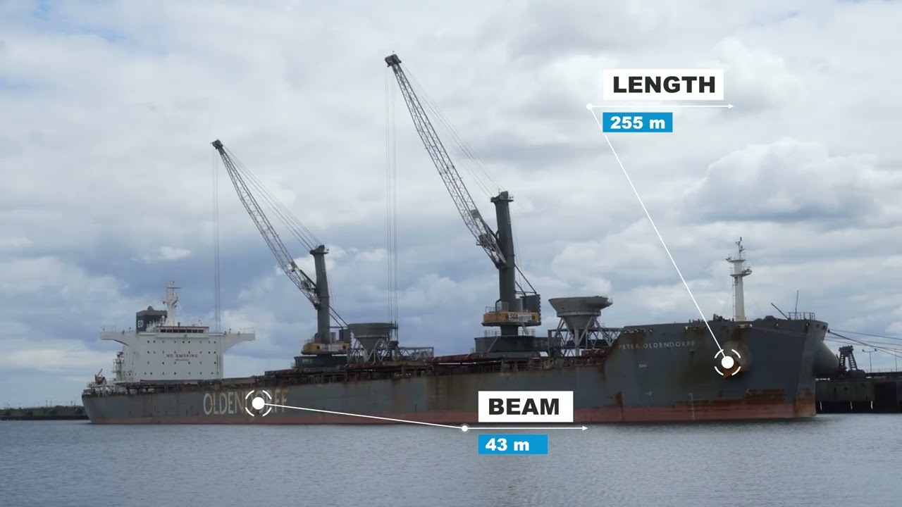 MV Peter Oldendorff - Port of Gdańsk &  Port of Gdynia Steam Coal Discharge