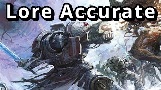 If Tabletop Grey Knights Were Lore Accurate