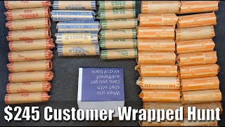 $245 Customer Wrapped Coin Roll Hunt - Wheaties, Proofs and Silver!