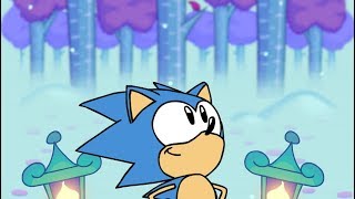 Snow in the Press Garden (Sonic Christmas Animation)