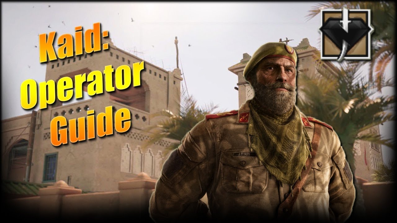 How to Play Kaid Operator Guide Rainbow Six Siege YouTube