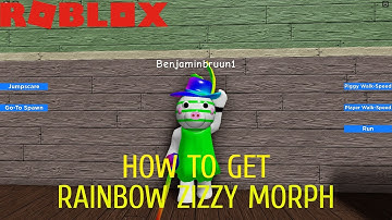 How to get "Rainbow Zizzy" badge + Rainbow Zizzy morph in Roblox Piggy RP - 2