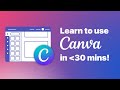 Complete Canva Tutorial - Quick &amp; With EXTRAS!