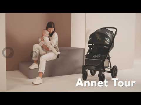 Прогулянкова коляска Lionelo ANNET TOUR GOLDEN MOMENTS, видео 1