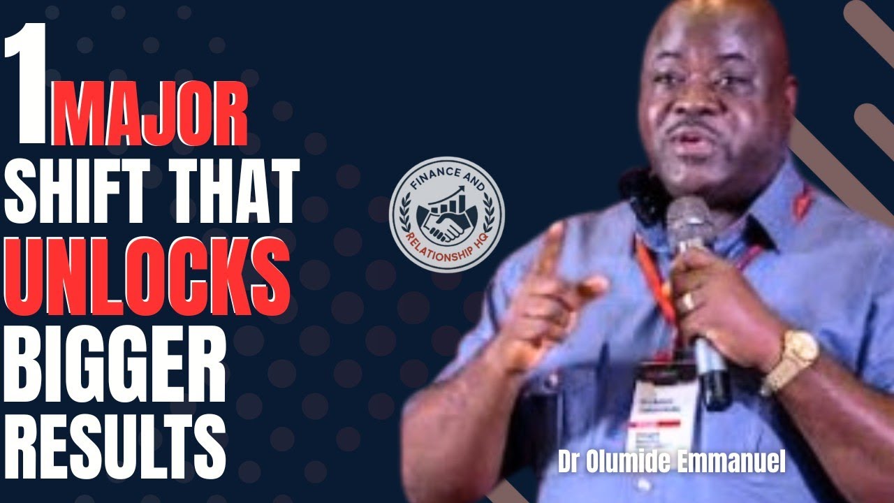 Доктор Олумиде. 1. Что нужно правильно понять об успехе // Почему ваше определение успеха имеет з...