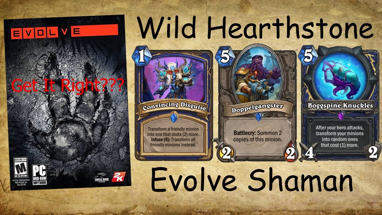 Wild[Hearthstone] - Evolve Shaman - Festival of Legends