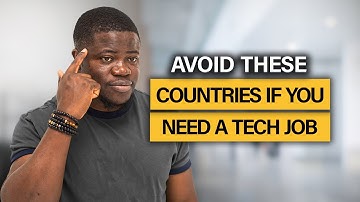 Avoid These Countries If You Want a Tech Job in 2026