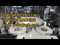 Vial filling capping machine vial filling line