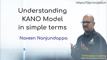 KANO Model - Prioritization Technique by Naveen Nanjundappa