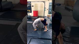 Handstand to bridge gymnastic basic tutorial videos