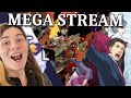  mega stream  playing games and talking about game dev