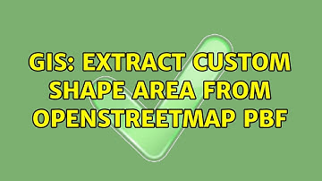 GIS: Extract custom shape area from Openstreetmap pbf