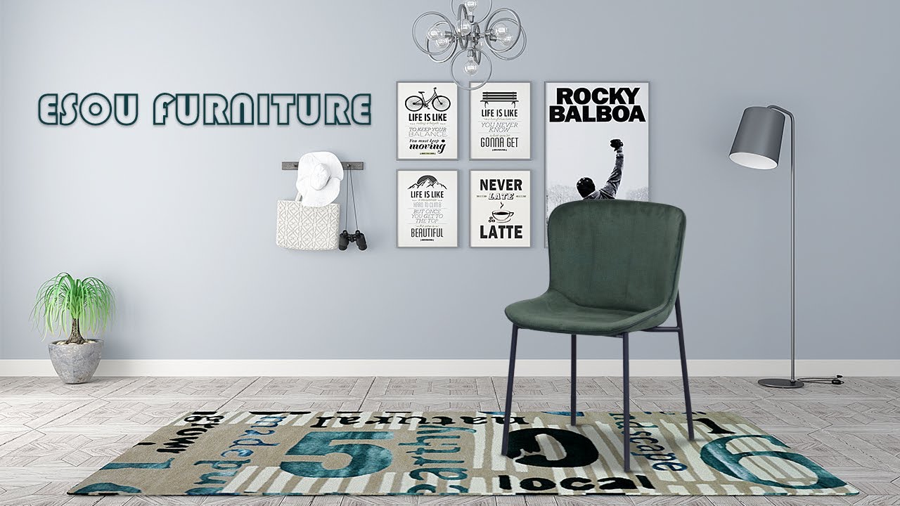 Green Dining Chairs, Upholstered Modern Dining Chair, Kitchen Chair with Metal Legs for Dining Room