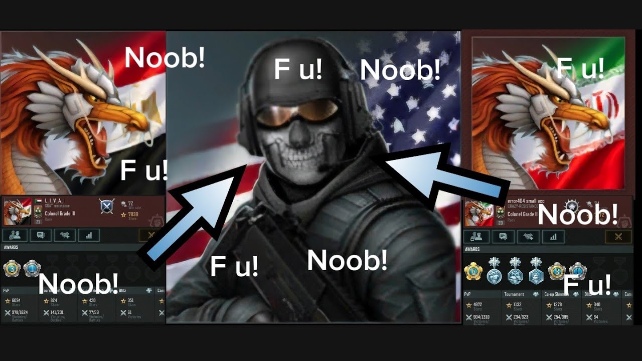 | Art Of War 3 | Trash talkers VS Mr. Nobody AOW3😈 [God Mode Time!] 